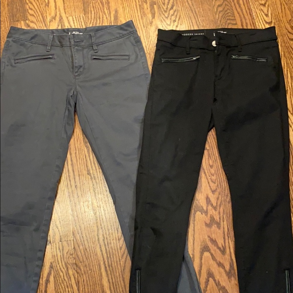 2 pairs Loft jeans